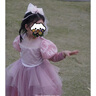 G.DUCKKIDS洛麗塔公主裙女童裙子秋冬兒童長(cháng)袖連衣裙輕奢大裙擺女孩生日禮服 粉色長(cháng)袖（春秋冬可穿） 110 適合100-110cm年齡4-5歲 曬單實(shí)拍圖