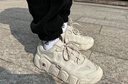 FILA 斐樂可頌面包鞋復(fù)古運(yùn)動鞋男冬休閑鞋老爹鞋 燕麥色-OM 41 曬單實(shí)拍圖