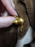 六福珠寶 足金葫蘆福滿(mǎn)傳家福祿生財黃金吊墜項鏈 計價(jià) 約9.57克 曬單實(shí)拍圖