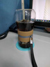 NEXT ROAD英國聯(lián)名茶水分離玻璃杯男士高檔泡茶杯子個人專用便攜茶杯水杯 黃色450ml（杯刷+杯套） 曬單實拍圖