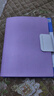 白金麗人 A4活頁(yè)本高顏值軟皮面筆記本本子不硌手可拆卸記事本加厚橫線(xiàn)大學(xué)生考研日記本開(kāi)學(xué)必備可定制 【橫線(xiàn)款】B5星黛紫/加厚240頁(yè) 曬單實(shí)拍圖
