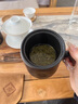 卡蘭古斯中秋節禮物茶水分離泡茶杯馬克杯陶瓷杯子禮盒帶蓋生日禮物男 千里江山辦公杯【黑色】禮盒裝 曬單實(shí)拍圖