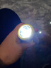駱穂豆兒童手電筒不傷l眼手電筒兒童強光小型家用巡邏戶外手電充電筒 【 卡通兒童小手電500mA【紫色】 曬單實拍圖