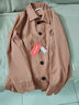 皮爾卡丹（pierre cardin）今年流行媽m春秋短外套女款2026新款顯瘦寬松中年小個(gè)子風(fēng)衣 皮粉色 2XL125-140斤 曬單實(shí)拍圖