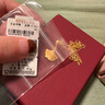 明牌珠寶足金黃金銀杏葉項鏈套鏈送禮女AFB0097工費200 約42厘米 約3.44克 曬單實(shí)拍圖