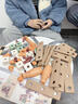 浮造兒童益智螺絲玩具工具箱3到6組裝修理工具套裝男孩拼裝擰螺絲動(dòng)手 121件套DIY益智工具套裝 曬單實(shí)拍圖