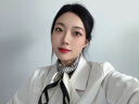 VINEY真絲絲巾2025新款桑蠶絲絲巾媽媽方巾女神節(jié)母親節(jié)禮物送女友老婆 米白-高端禮盒裝 曬單實(shí)拍圖