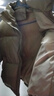 銳竹免洗PU皮棉服女2024年新款冬季短款加厚面包服小個子棉衣洋氣外套 綠色 M  建議100-120斤 曬單實拍圖