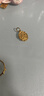 周六福（ZLF）  黃金吊墜女款玫瑰蝴蝶圓牌復(fù)古足金掛墜 定價(jià) 吊墜 -1.18g 曬單實(shí)拍圖
