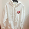 Levi's李維斯女士時(shí)尚休閑抽繩寬松慵懶隨性連帽刺繡衛(wèi)衣美式外套 白色 A9416-0000 M 曬單實(shí)拍圖
