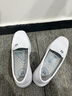 凡小如護士鞋女真皮氣墊醫(yī)護專用鞋厚底防滑耐磨透氣小白鞋工作鞋休閑鞋 白色 35 (偏大1碼) 曬單實拍圖
