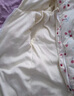 G.DUCKKIDS小黃鴨嬰兒連體衣秋冬初生女寶寶加絨冬裝衣服棉服新生兒哈衣爬服 櫻桃星星加絨爬服 73cm 曬單實(shí)拍圖