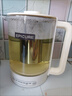 小米部依養(yǎng)生壺1.5L大容量辦公室小型全自動(dòng)加厚玻璃養(yǎng)身家用電熱水壺多功能煮茶器花茶壺 陶瓷白加厚[旋鈕款]+陶瓷釉底盤 1.5L 曬單實(shí)拍圖