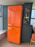 HCK哈士奇 401升小香風(fēng)Max復古冰箱纖薄嵌入風(fēng)冷雙門(mén)家用客廳一級能效獨立冷藏冷凍低噪變頻BCD-401RS 橘貓橙丨401L大容量?jì)︴r丨高端定制漆 曬單實(shí)拍圖