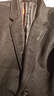 皮爾卡丹（pierre cardin）高檔品牌毛呢大衣男士中長款風衣冬季加厚英倫高端西裝領(lǐng)呢子外套 909黑色 2XL 【141-160斤】 曬單實拍圖