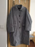凡琴100%綿羊毛毛呢外套女秋冬小個(gè)子時(shí)尚氣質(zhì) 434O71985 霜灰色 XL  曬單實(shí)拍圖