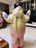 Kocotreekk樹(shù)兒童滑雪服防水保暖男童女童棉服戶(hù)外運動(dòng)彩虹漸變粉 130 曬單實(shí)拍圖