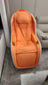 瑞多按摩椅 小型家用智能零重力免安裝定點(diǎn)熱敷 頭層牛皮垂直律動(dòng)按摩椅VV4 太空艙真皮按摩沙發(fā)椅 琥珀橙 曬單實(shí)拍圖