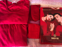 意芬本命年女內衣套裝保暖男士純棉馬年禮物紅色男裝全套衣服秋衣秋褲 女（福字套裝+襪子1對+內褲1條） XL 曬單實(shí)拍圖
