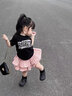 愛邁尼兒童蛋糕裙2025夏季新款裙子女童半身裙褲夏裝短裙百褶裙女中大童 4342粉色蛋糕裙 140 cm 曬單實(shí)拍圖