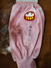 米嘟爾 秋冬毛絨兒童長(zhǎng)款手袖套女孩套袖棉服袖頭學(xué)生護(hù)袖筒可愛(ài)螺口 豆粉(日系螺口袖套） 曬單實(shí)拍圖