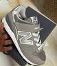 NEW BALANCE4-14歲大童秋冬格雷系灰潮酷運(yùn)動(dòng)鞋996GR 曬單實(shí)拍圖