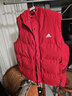 秋冬季羽絨棉馬甲男士加厚保暖背心無(wú)袖坎肩馬夾連帽大碼外套女潮 AD8915紅色馬甲 7XL （建議220-240斤） 曬單實(shí)拍圖