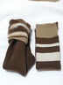 體慕羊絨小腿襪子女款秋冬加絨加厚英倫風(fēng)長(cháng)筒襪保暖護腿冬天月子長(cháng)襪 【1雙裝】1雙棕色 均碼 曬單實(shí)拍圖