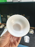 冰種羊脂玉功夫茶具套裝家用白瓷茶壺茶杯高端蓋碗送長輩客戶禮盒 竹韻（高腳杯） 曬單實拍圖