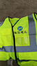 雷事興多口袋反光背心馬甲定制logo安全建筑工地夜間施工交通反光衣印字 熒光綠【全布款】 均碼 曬單實(shí)拍圖