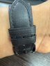 CangHua apple watch s10表帶蘋果手表愛馬仕表帶Swift小牛皮真皮表帶iwatch S9/S8/S7/S6/5/4/3/2/SE·黑 曬單實(shí)拍圖