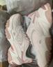 斯凱奇（Skechers）機甲鞋丨男女復古撞色運動(dòng)緩震春夏保暖跑步鞋休閑老爹鞋 女款-粉色彩霞/PINK 36 曬單實(shí)拍圖