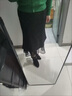 皮爾卡丹（pierre cardin）小香風(fēng)魚尾裙半身裙秋冬款女高腰顯瘦銀絲包臀加絨中長款加厚冬裙 黑色(普通厚度) M (90-100斤) 曬單實拍圖