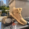 Jeep吉普雪地靴男冬季新品加絨保暖東北大棉鞋男士加厚戶(hù)外防寒靴子男 灰色（運動(dòng)碼） 41 曬單實(shí)拍圖