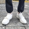 安踏【迪文琴佐同款】STG籃球板鞋丨復(fù)古休閑鞋男防滑耐磨運(yùn)動(dòng)文化鞋 【STG板鞋】純凈白-1 43 (270mm) 曬單實(shí)拍圖