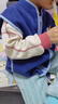 貝肽斯兒童馬甲春秋季校服神器嬰幼兒背心男女童寶寶搖粒絨坎肩外套 曬單實(shí)拍圖