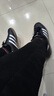 adidas「T頭鞋」STADT經(jīng)典時尚薄底運動板鞋男女阿迪達斯三葉草   黑色/白色/金色(女生買小半碼)   47 曬單實拍圖