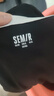 森馬（Semir）長袖T恤女短款撞色打底衫簡約風(fēng)秋季假兩件修身衣服101524101005 曬單實(shí)拍圖