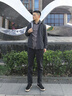 SATCHI沙池男裝春季新款單茄克2025春新款云朵超柔時(shí)尚通勤連帽夾克外套 灰綠 L 50 曬單實(shí)拍圖