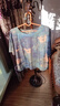 蘭威費(fèi)雷夏裝新款女哈倫褲套裝中老年媽媽兩件套 兩裝 4XL 160-170斤 曬單實(shí)拍圖