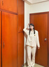 淘可夢(mèng)韓系睡衣女春秋季ins風(fēng)卡通甜美可愛(ài)學(xué)生宿舍外穿長(cháng)袖長(cháng)褲居家服 杏色熊 L 建議體重105-120斤 曬單實(shí)拍圖