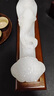 莫尼森  MOREISAN天然玉石如意擺件工藝品客廳玄關(guān)酒柜裝飾品新居喬遷禮物開業(yè)禮品 如意人參白玉精雕款50cm配底座 曬單實(shí)拍圖