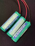 德力普（Delipow）18650鋰電池組 3.7v電池組大容量唱戲機戶外音響釣魚燈頭燈帶線插頭充電電池蓄電池電源 2000mAh【10cm紅黑引出線】 曬單實拍圖