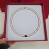 中國(guó)黃金CHINA GOLD天然淡水珍珠項(xiàng)鏈女士時(shí)尚飾品母親節(jié)禮物送媽媽老婆長(zhǎng)輩生日實(shí)用 和田玉珍珠項(xiàng)鏈P10011 曬單實(shí)拍圖