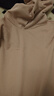無印良品（MUJI）  男式 緊密編織毛圈 套頭衛(wèi)衣 連帽衛(wèi)衣 潮流 ABI09A2A 杏黃色 L 175/100A 曬單實(shí)拍圖