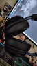 墨頓 適用Razer雷蛇北海巨妖耳機(jī)套 萌貓版/終極版/競(jìng)技版耳罩影鮫Nari 7.1THX頭戴式游戲海綿套配件 黑色蛋白皮耳套【一對(duì)】 曬單實(shí)拍圖
