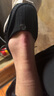 德?tīng)柣荩―EERWAY）男鞋2025夏季鞋子男厚底老爹鞋男士潮流運(yùn)動(dòng)鞋 米黑 41 曬單實(shí)拍圖