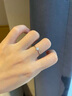 CRD克徠帝【現貨閃發(fā)】鉆戒女鉑金鉆石戒指訂婚結婚戒指扭臂六爪 心花怒放【G0792E】 18分D-E色VVS 曬單實(shí)拍圖