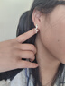 伊燦簡(jiǎn)約綠眼水鉆蛇耳釘女輕奢高級(jí)感耳環(huán)2025年新款爆款時(shí)尚百搭耳飾 簡(jiǎn)約綠眼水鉆蛇耳釘 曬單實(shí)拍圖