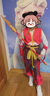 豪牧雷哪吒服  兒童服裝之魔童降世同款衣服cosplay幼兒園舞蹈六一表演 長(cháng)款套裝+火尖槍   贈眉心貼 130 曬單實(shí)拍圖